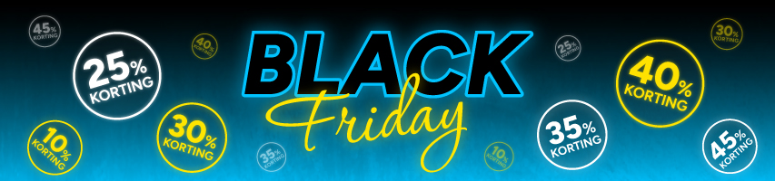 Black Friday korting Black Friday korting