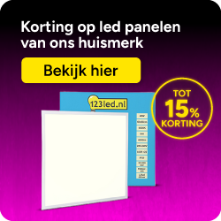 123led huismerk led panelen