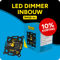 Led dimmer inbouw