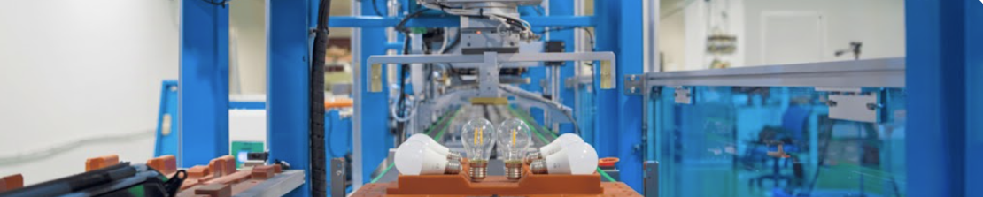 Led verlichting op de lopende band