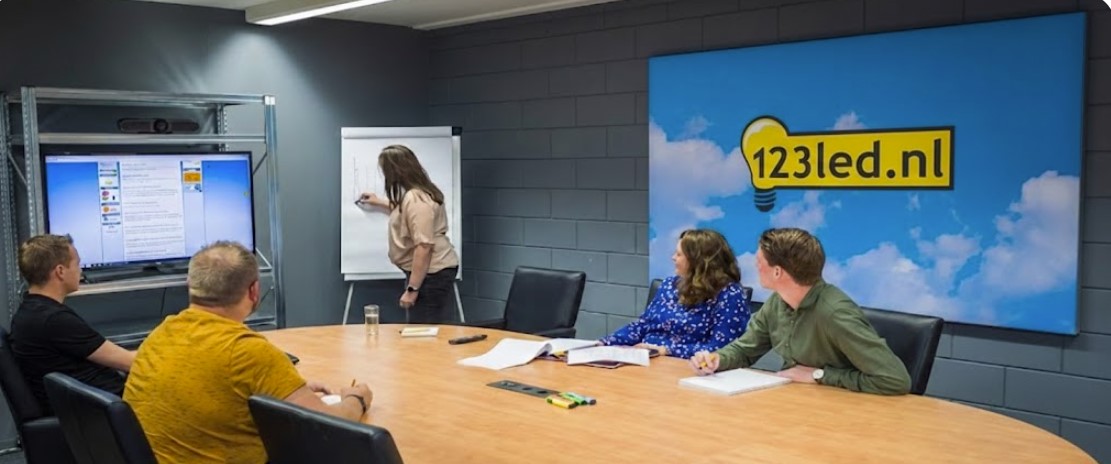 123led klantenservice volgt een producttraining