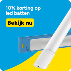 10% korting op led batten
