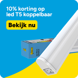 10% korting op led T5 koppelbaar