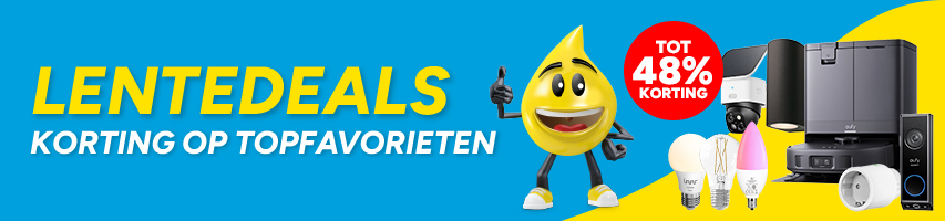 Lentedeals: tot wel 48% korting op Eufy, 30% korting op Garden Lights en 20% korting op Innr. Lentedeals: tot wel 48% korting op Eufy, 30% korting op Garden Lights en 20% korting op Innr.