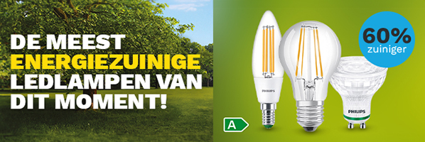 De meest energiezuinige ledlampen van dit moment