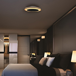 Lamp met ventilator