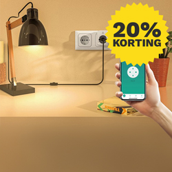 WOOX Smart Plug met energiemeter en timer