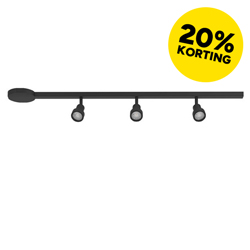 Eglo Easy Track railverlichting startset zwart 