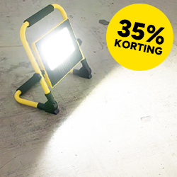 LED bouwlamp oplaadbaar 