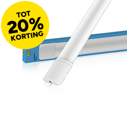 20% korting op Led Batten