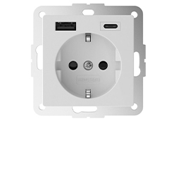 2USB inCharge Pro55 wandcontactdoos
