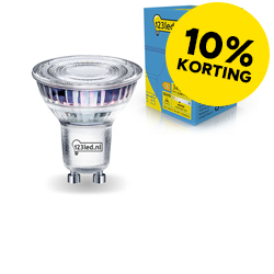 123led huismerk GU10 led spot (2700K)