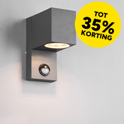 Buitenlamp met sensor