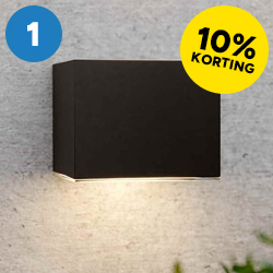 Solar wandlamp Avon 