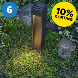 Oplaadbare solar tuinpaal Ivrea 