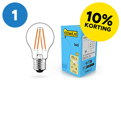 LED peerlamp E27 met sensor