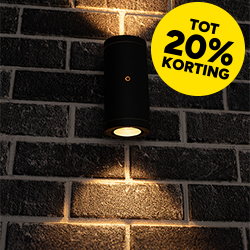 Buitenlamp met sensor 