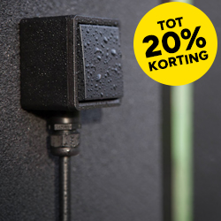 Spatwaterdicht schakelmateriaal