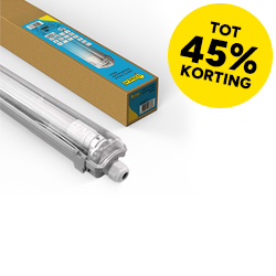 Led TL armatuur met buis