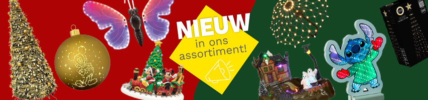 Nieuw in ons kerstassortiment
