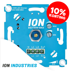 ION Industries dimmers - 10% korting