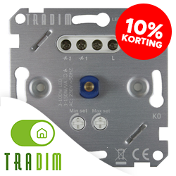 Tradim dimmers - 10% korting