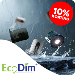 EcoDim inbouwspots - 10% korting