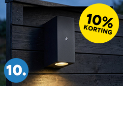 Buitenlamp met sensor Up & Down GU10 Avalon