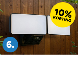 Oplaadbare LED Breedstraler met sensor Skye
