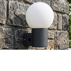 Wandlamp buiten E27 | Mures | IP44 | Antraciet | 4W | Trio Lighting