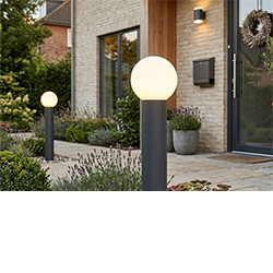 Tuinlantaarn E27 | Mures | Antraciet | IP44 | Trio Lighting