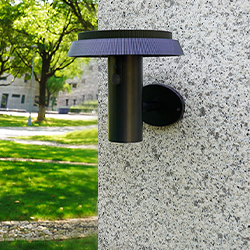 123led huismerk Palermo solar wandlamp met sensor