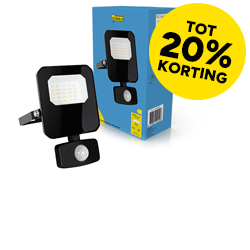 Led breedstralers met sensor