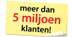 meer dan 5 miljoen klanten!