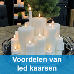 Voordelen van led kaarsen