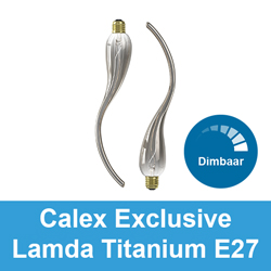 Calex Exclusive Lamda Titanium dimbaar E27
