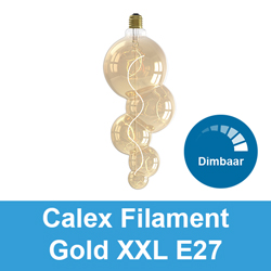 Calex Filament Gold XXL dimbaar E27