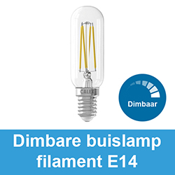 Dimbare buislamp filament E14