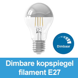 Dimbare kopspiegel filament E27