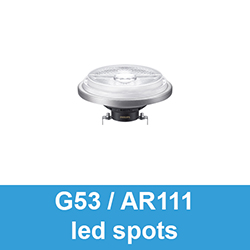 G53 / AR111 led spots