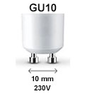 GU10 led spot met bajonetfitting