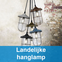 Landelijke hanglamp