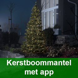 Kerstboommantel met app