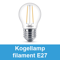 Kogellamp filament E27