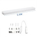 Led T5 Armatuur Shadowless 90 cm incl. lamp 18W 6500K (123led huismerk)