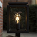 Led filament outdoor lamp Edison helder IP65 (E27, 4W, 2700K, Bailey)