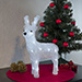 Kerstdecoratie rendier led