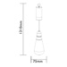 Luxform filament hanglamp 