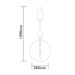 Luxform filament hanglamp 