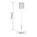 Luxform filament hanglamp 